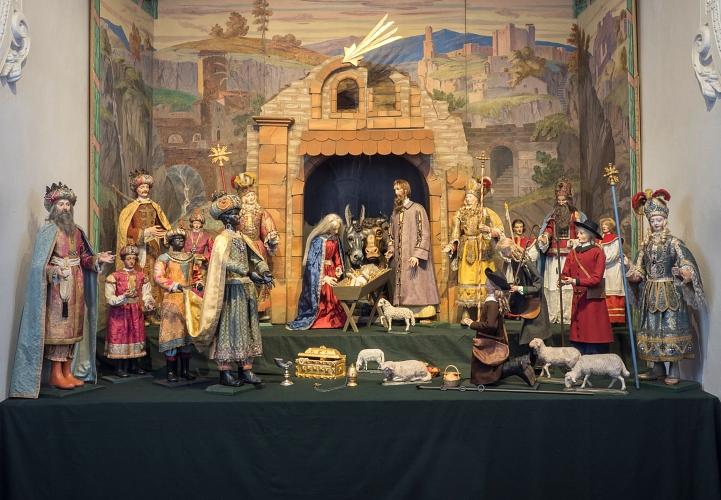 Barocke Weihnachtskrippe der MK in der Jesuitenkirche