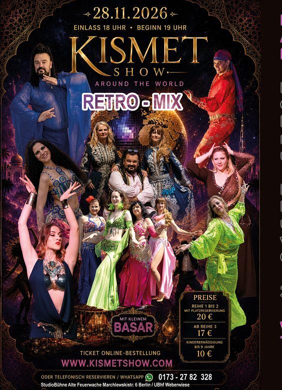 KISMET – SHOW AROUND THE WORLD