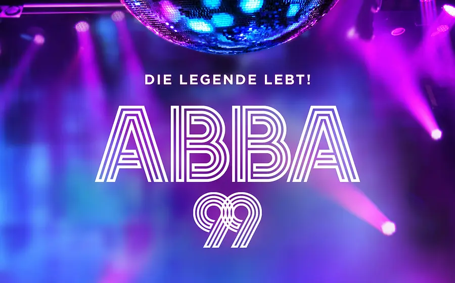 Foto für das Event ABBA Summer Night in violetten Farbtönen.
