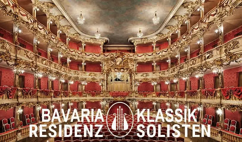 Plakat des Events mit einem Foto vom Innenraum des Theaters