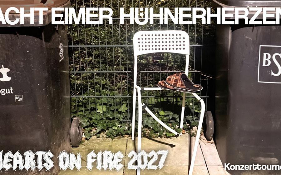 Acht Eimer Hühnerherzen