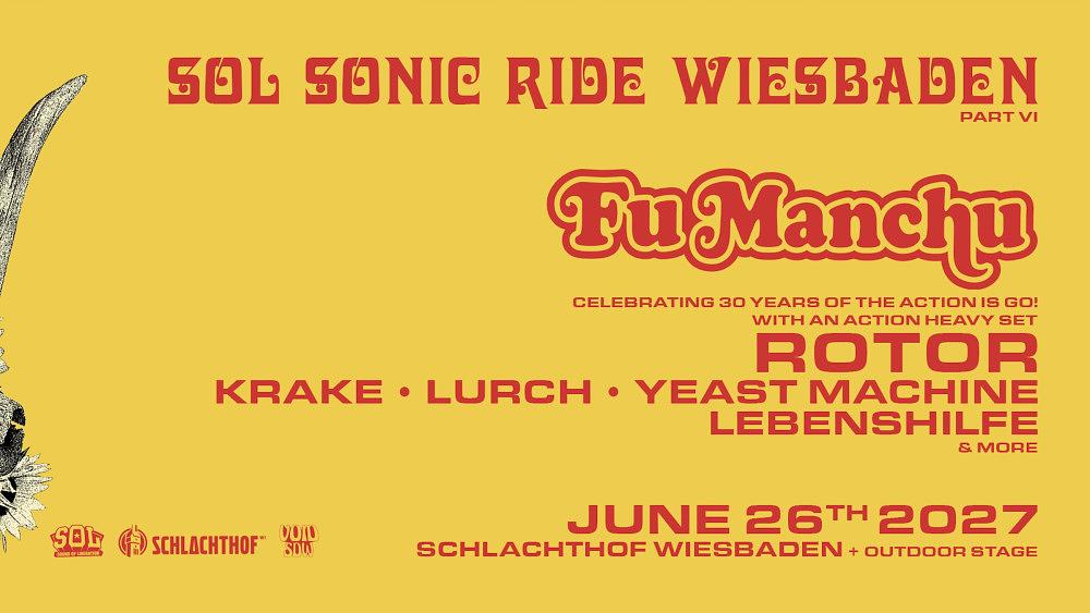 Sol Sonic Ride Part Vi Feat. Fu Manchu / Rotor / Krake / Lurch U.a.
