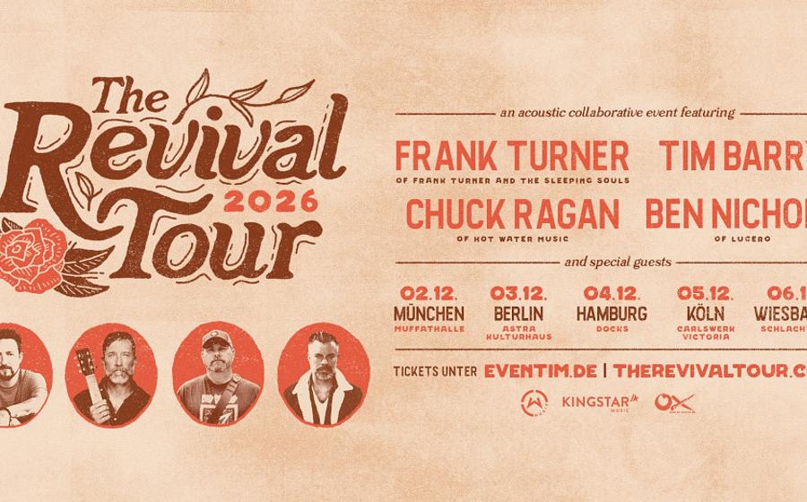 The Revival Tour / Feat. Frank Turner / Chuck Ragan / Tim Barry / Ben Nichols