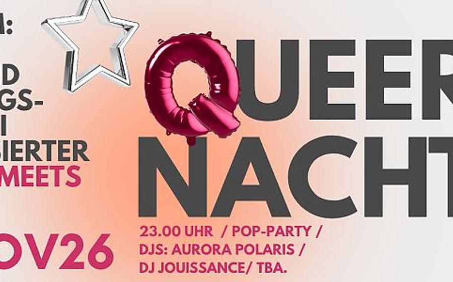 Jubiläums Queer Nacht: 5 Jahre Fach- und Beratungsstelle bei sexualisierter Gewalt