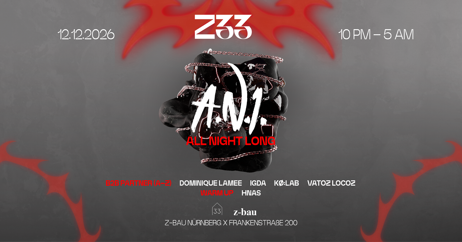Z33 x A.N.I. All Night Long