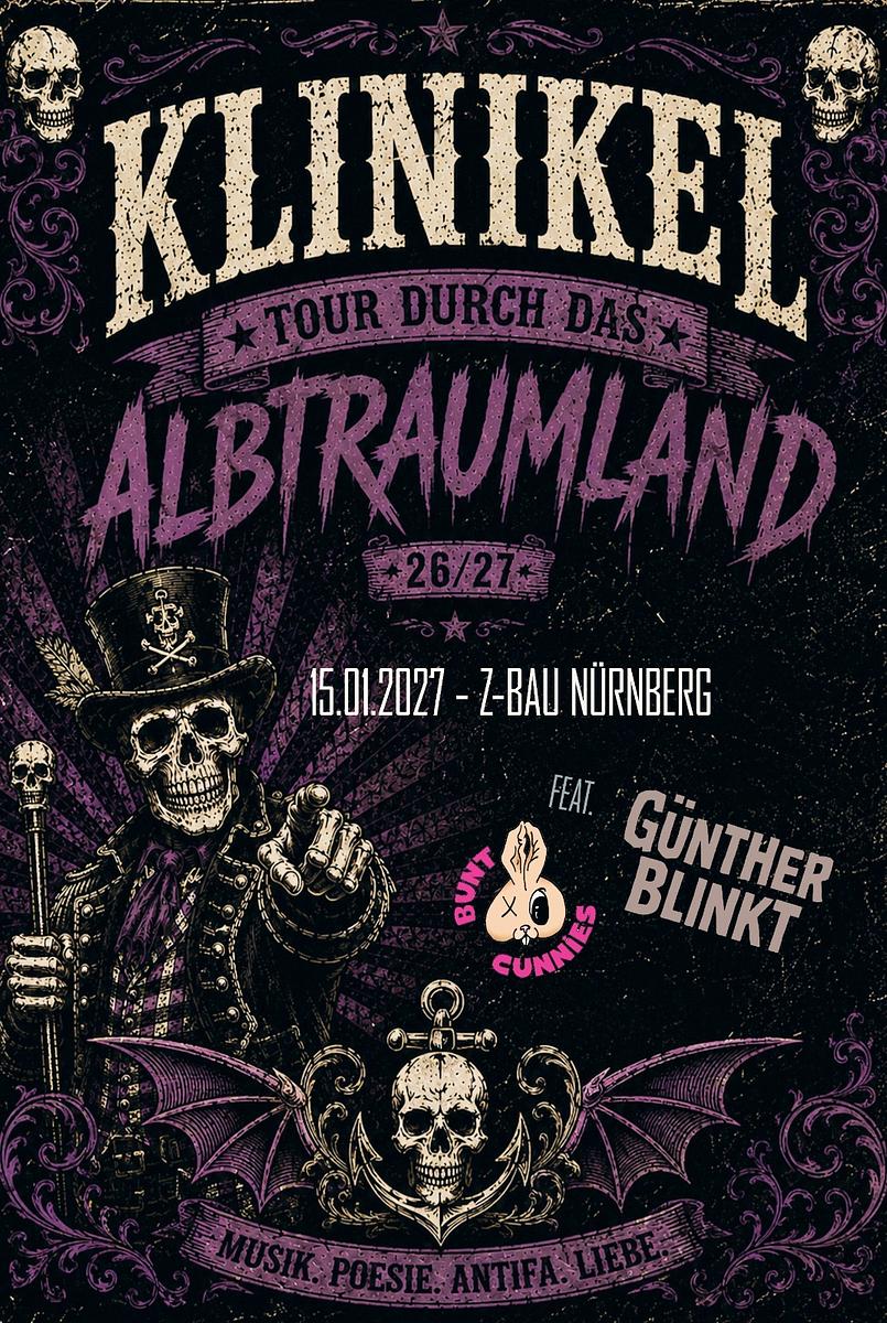 Klinikel + Günther Blinkt + Bunt Cunnies