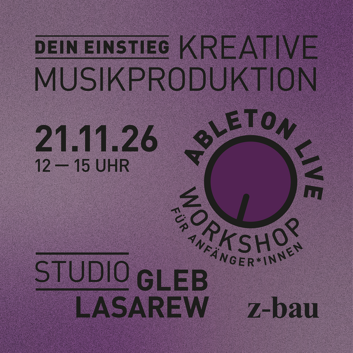 Ableton Live Workshop für Anfänger*innen