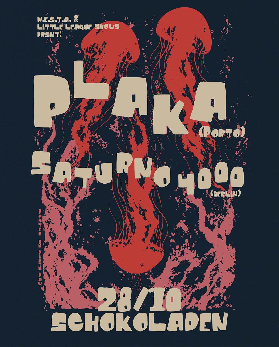 Plaka (psych world funk, pt) & Saturno 4000 (psych garage funk, bln)