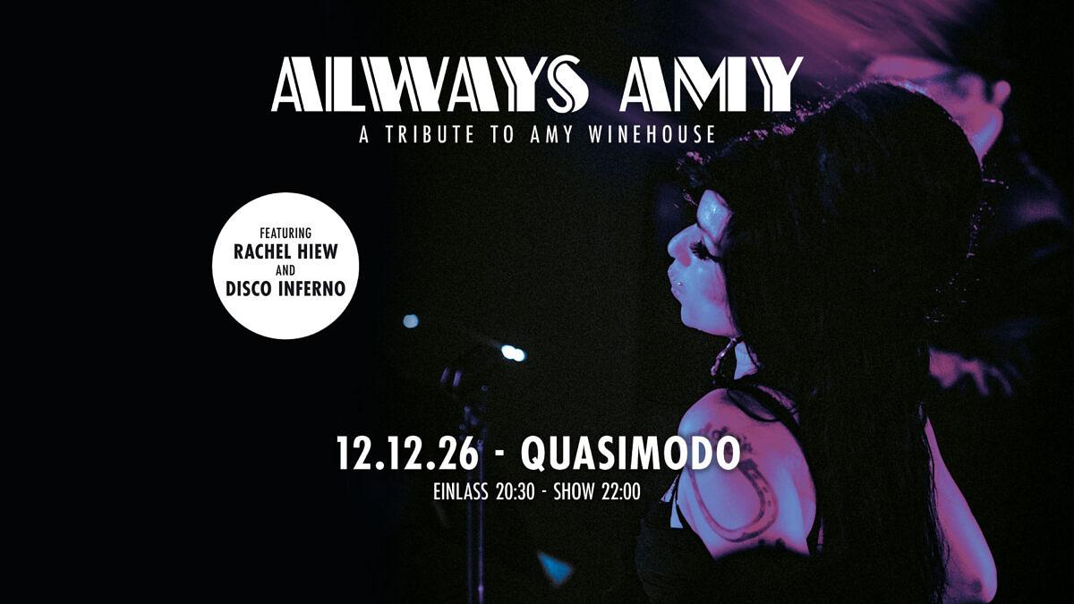 Always Amy – A tribute to Amy Winehouse