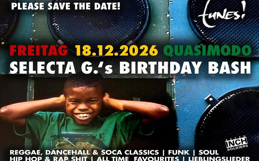 SELECTA G´S BIRTHDAY BASH 2026