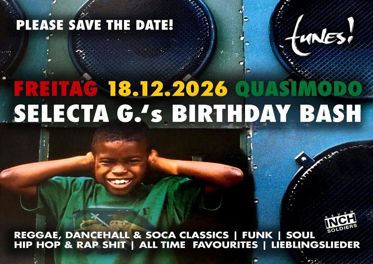SELECTA G´S BIRTHDAY BASH 2026
