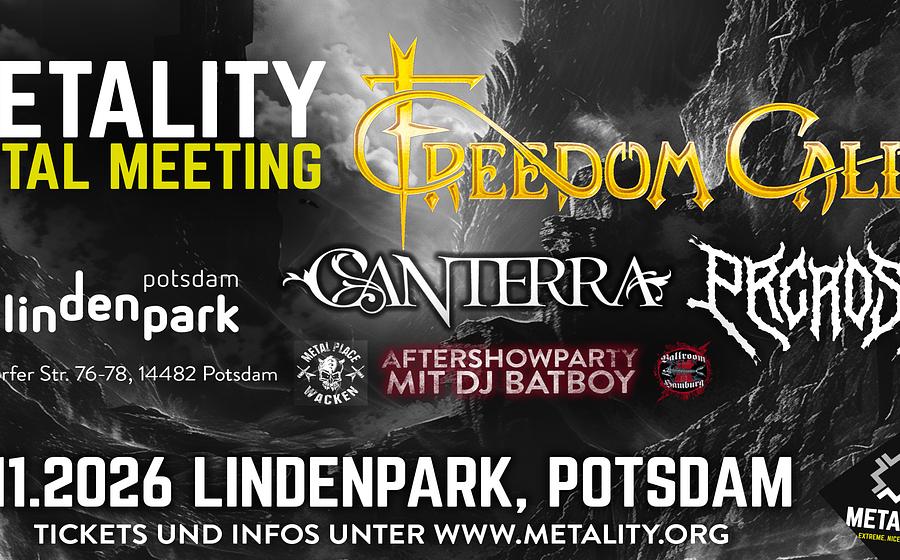 3. METALITY METAL MEETING – mit Konzert & Aftershow