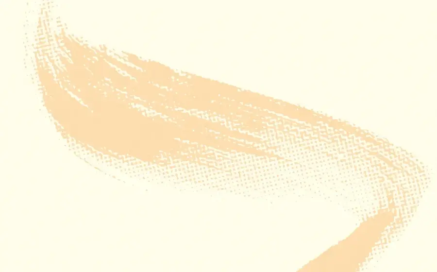 Eine Grafik mit Strichen in beige auf weßem Hintergrund