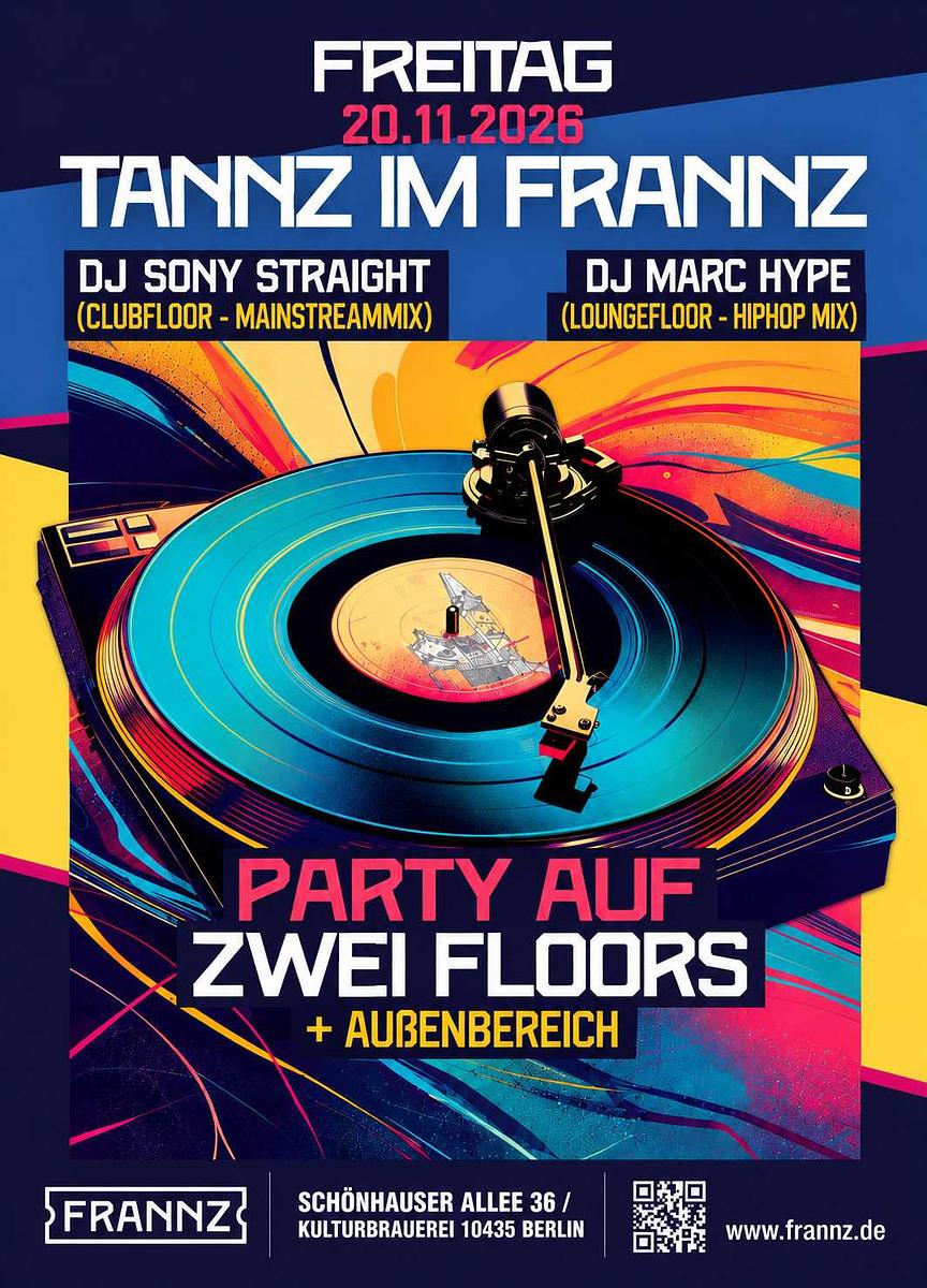Tannz im Frannz mit HipHop Special