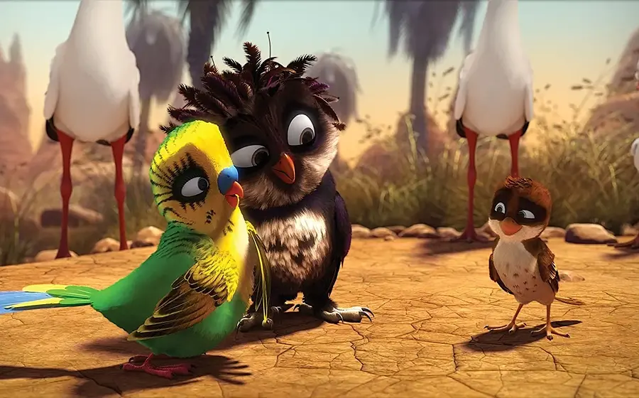Großes Kinderkino: „Überflieger: Kleine Vögel – großes Geklapper“