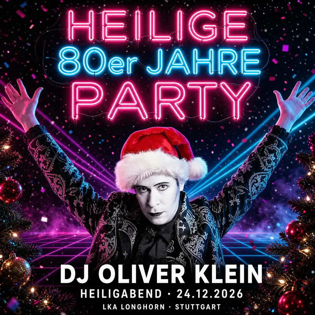 HEILIGE 80ER JAHRE PARTY – MIT DJ OLIVER KLEIN