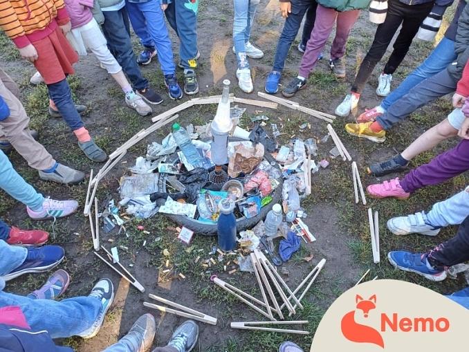 Umweltheld*innen unterwegs gegen den Müll